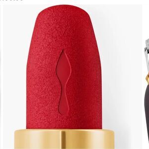 New Rouge Louboutin Velvet Matte Lipstick Red Dramadouce 005 (plastic cap)